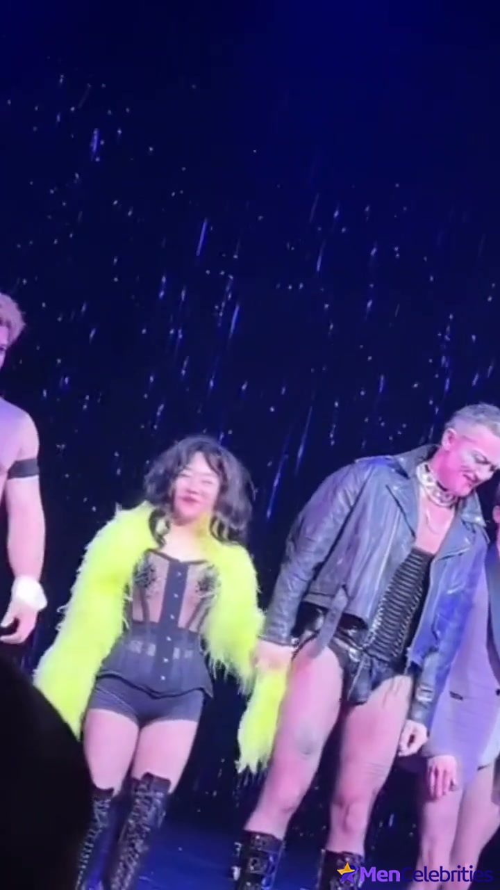 Luke Evans Bulge in The Rocky Horror Show Revival
