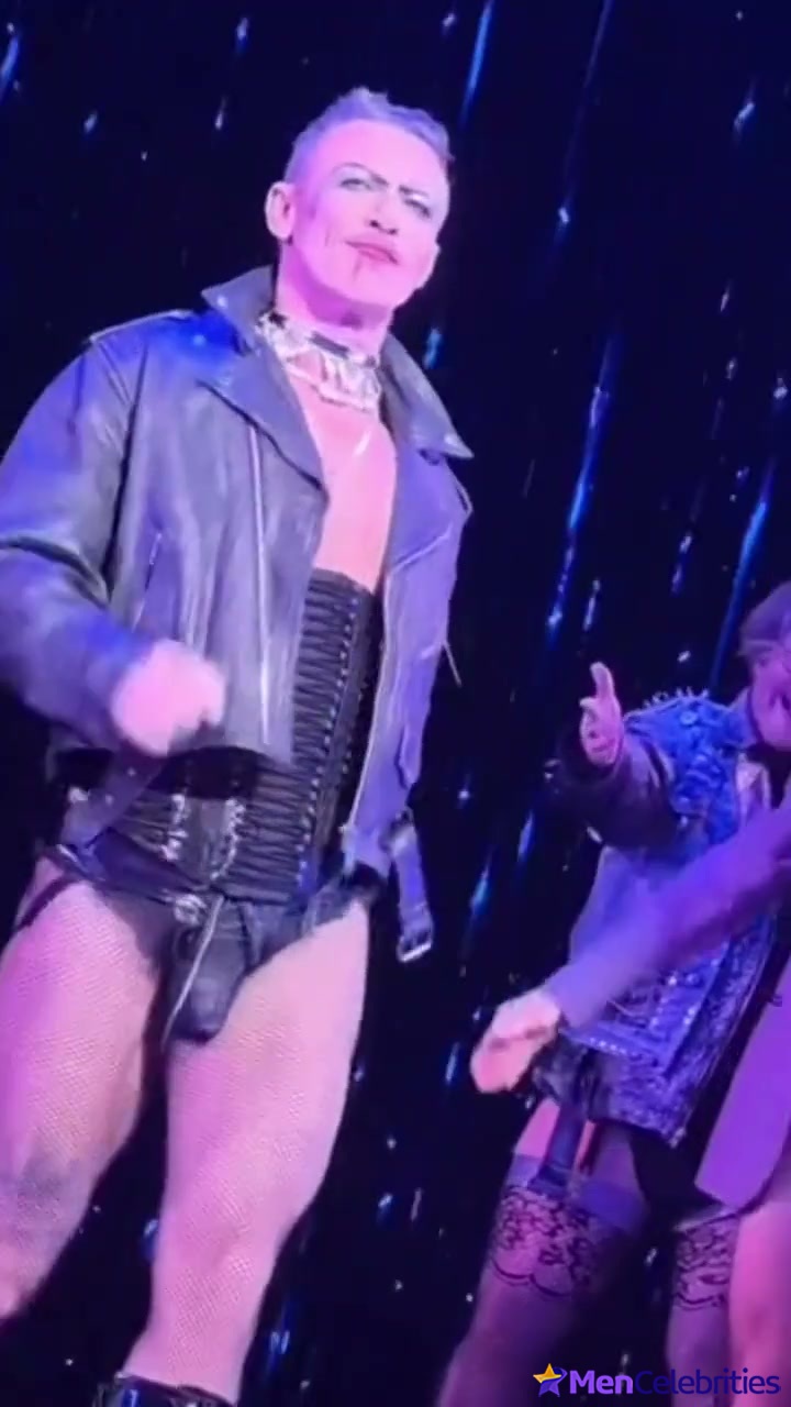 Luke Evans Bulge in The Rocky Horror Show Revival