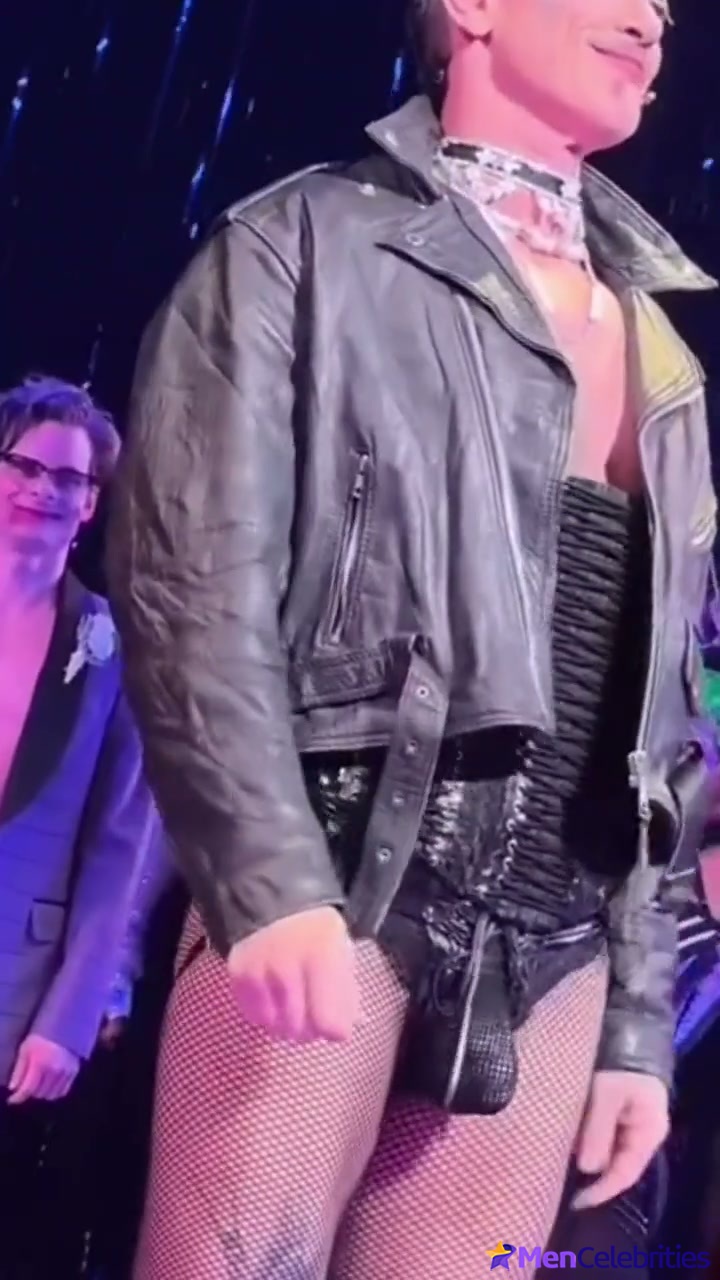 Luke Evans Bulge in The Rocky Horror Show Revival
