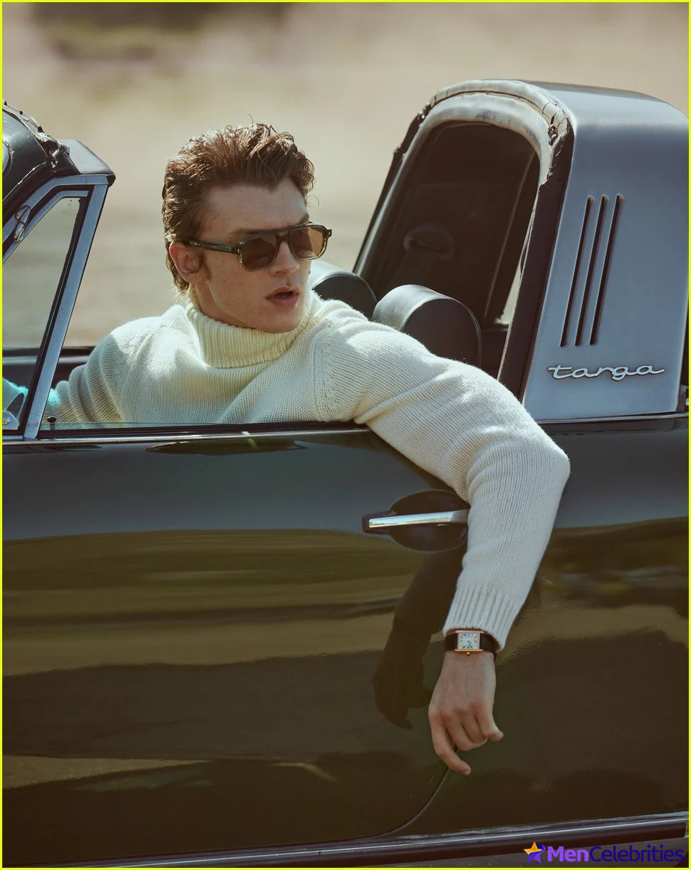 Connor Storrie sexy for Vogue