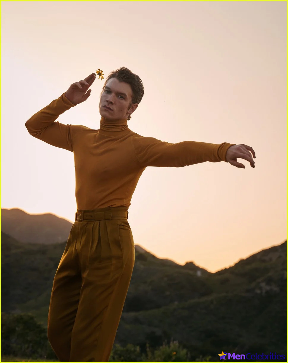 Connor Storrie sexy for Vogue