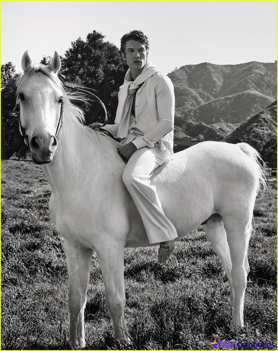 Connor Storrie sexy for Vogue