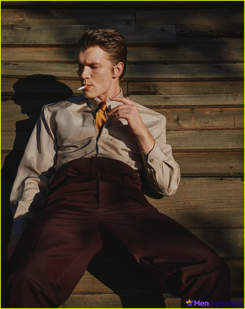 Connor Storrie sexy for Vogue