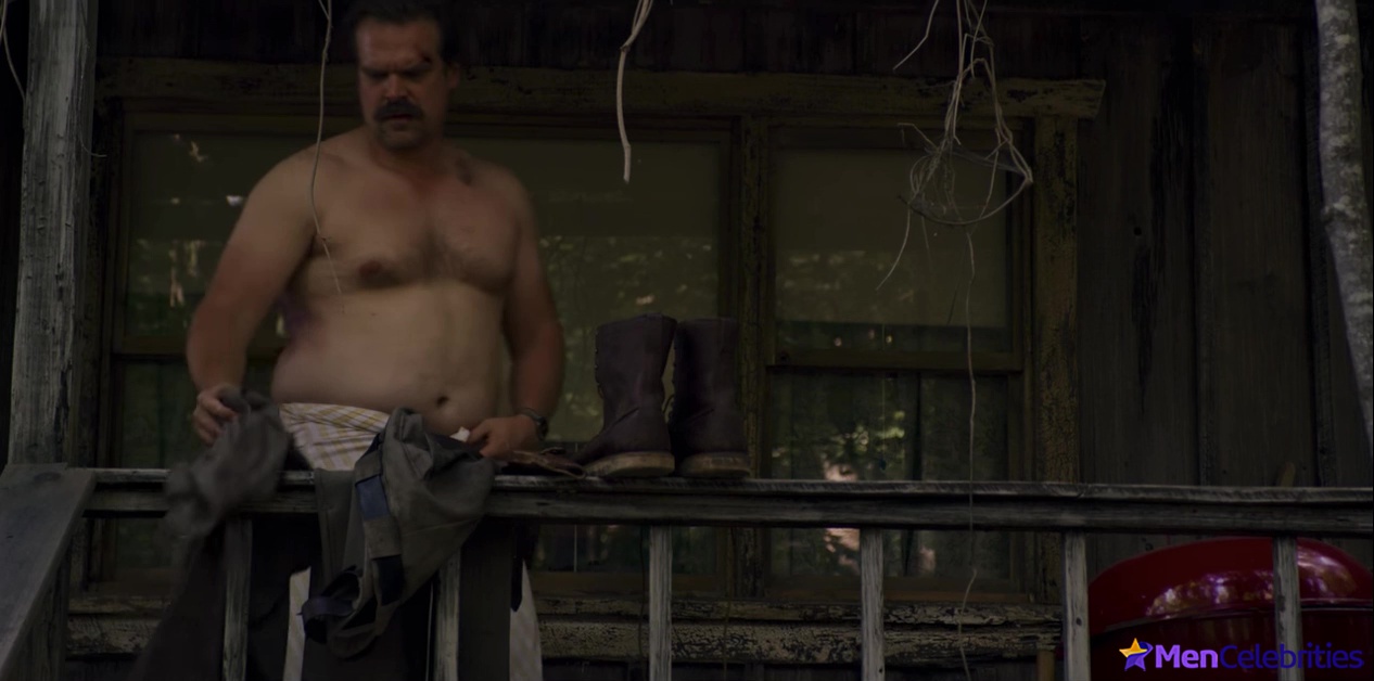 David Harbour nude and sexy scenes