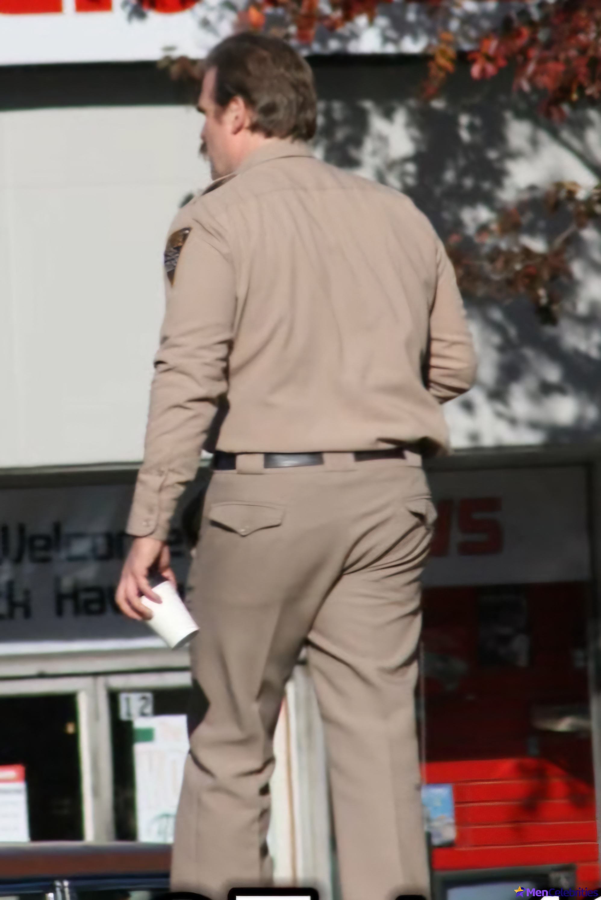 David Harbour ass