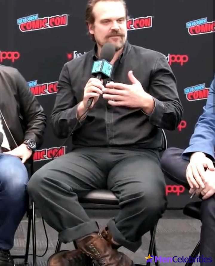 David Harbour bulge