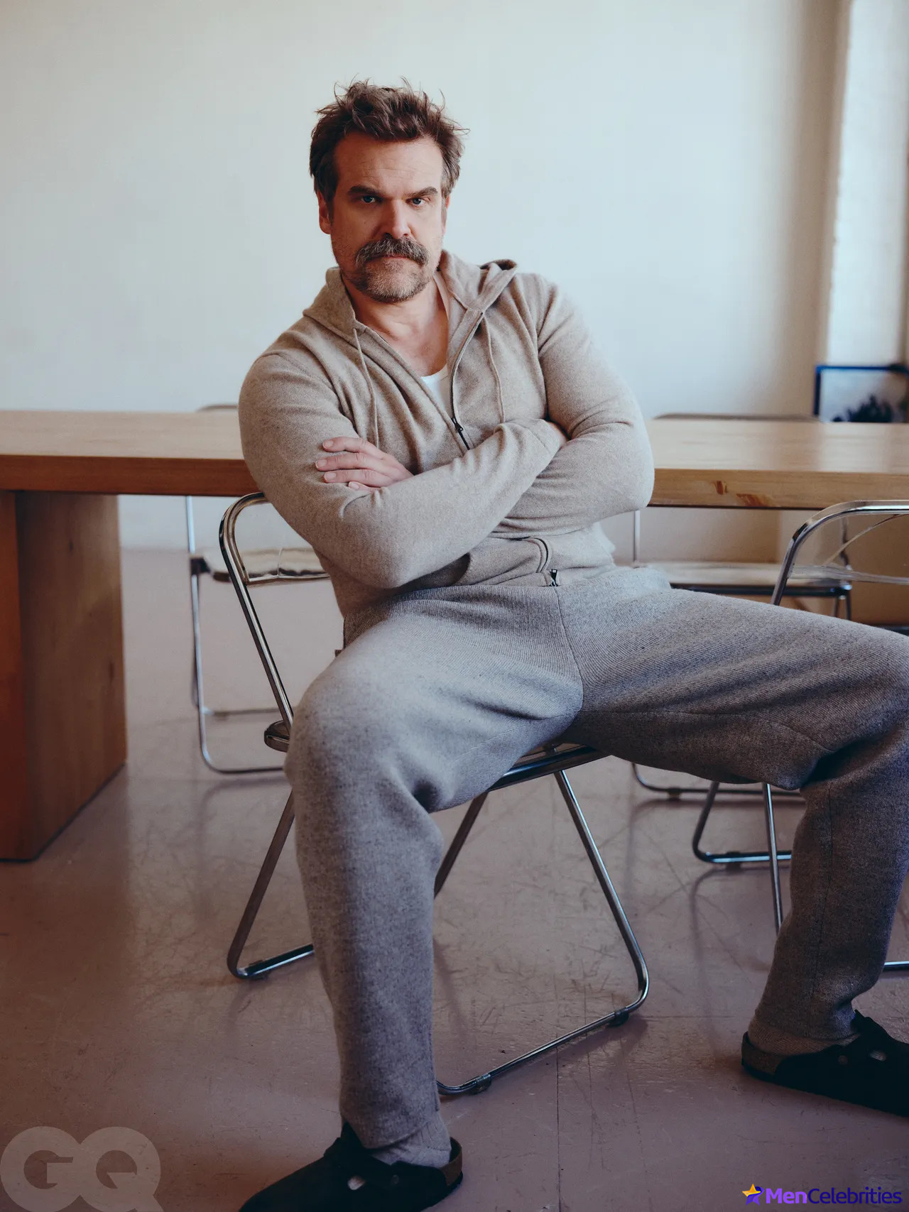 David Harbour shirtless and bulge pics