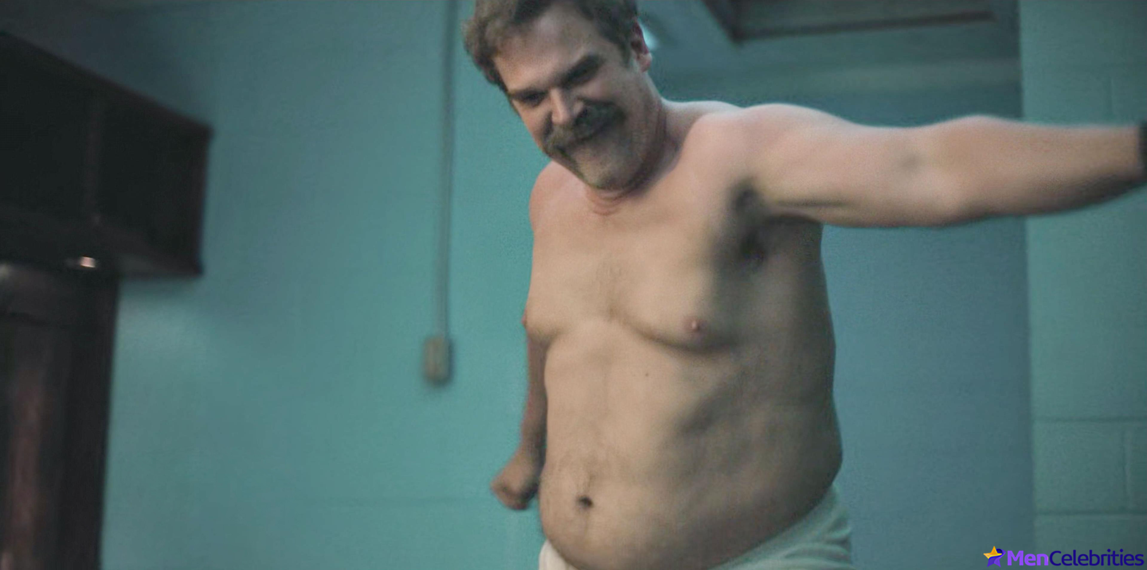 David Harbour underwear