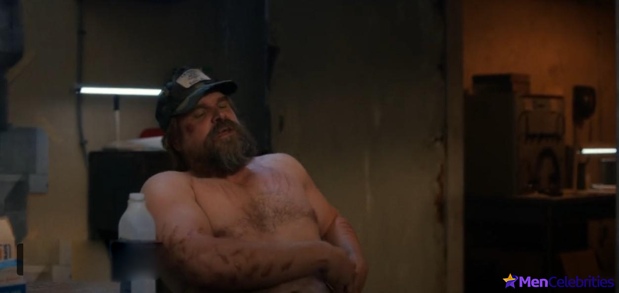 David Harbour nude and sexy scenes