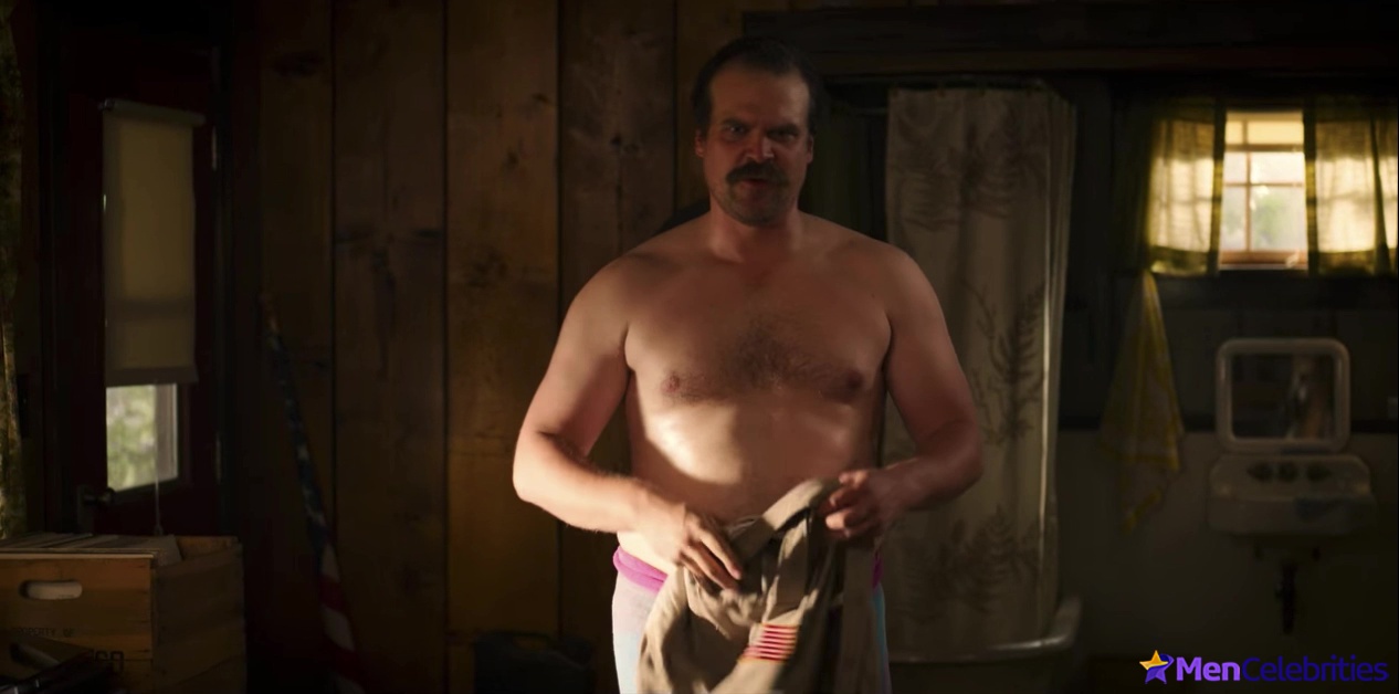 David Harbour exposed