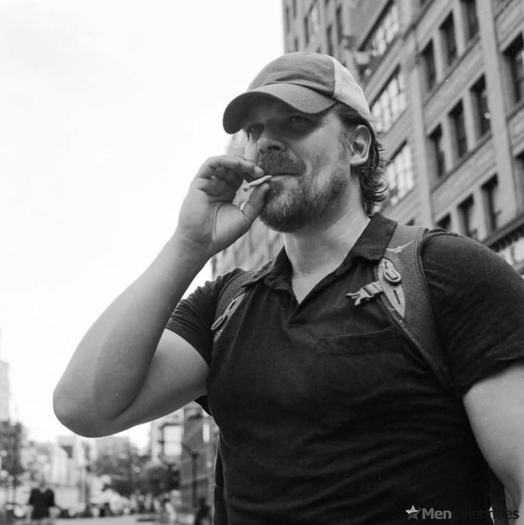 David Harbour shirtless and bulge pics