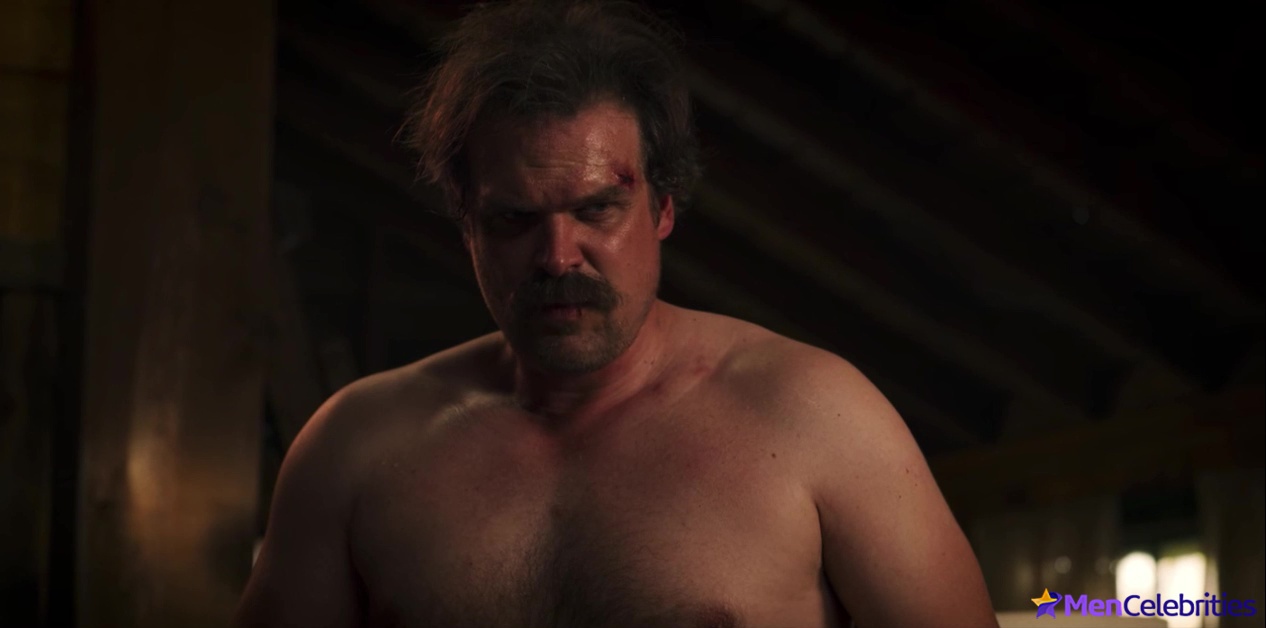 David Harbour nudity