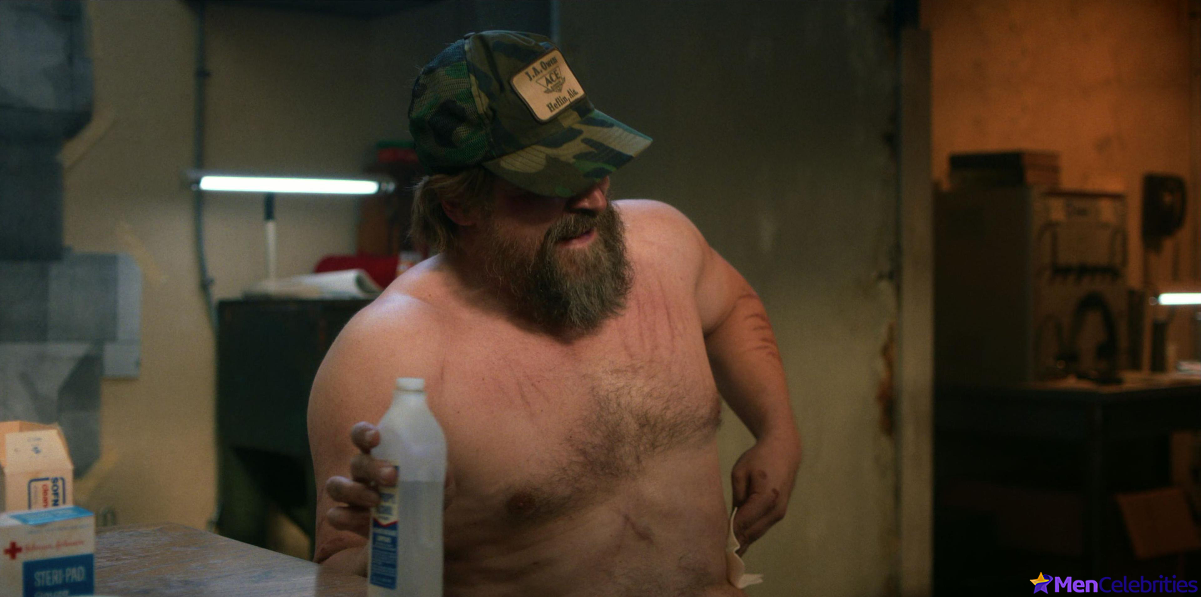 David Harbour nude and sexy scenes