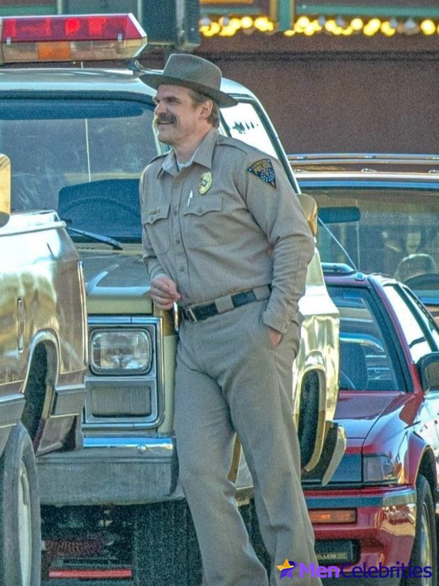 David Harbour shirtless and bulge pics