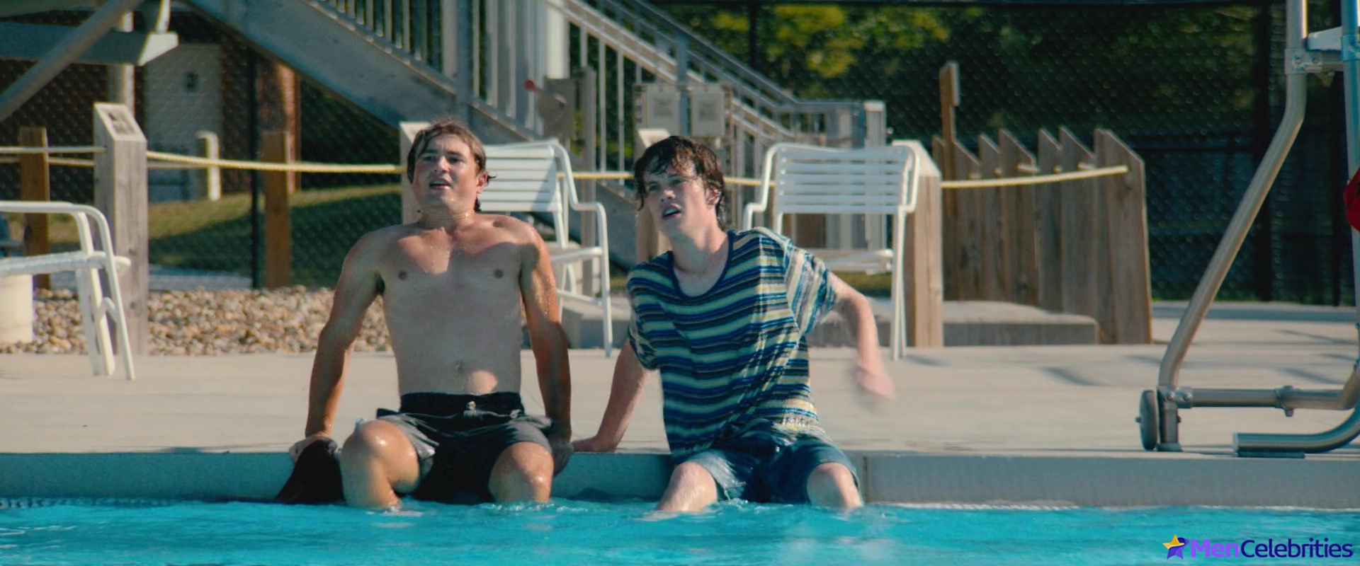 Gabriel LaBelle shirtless