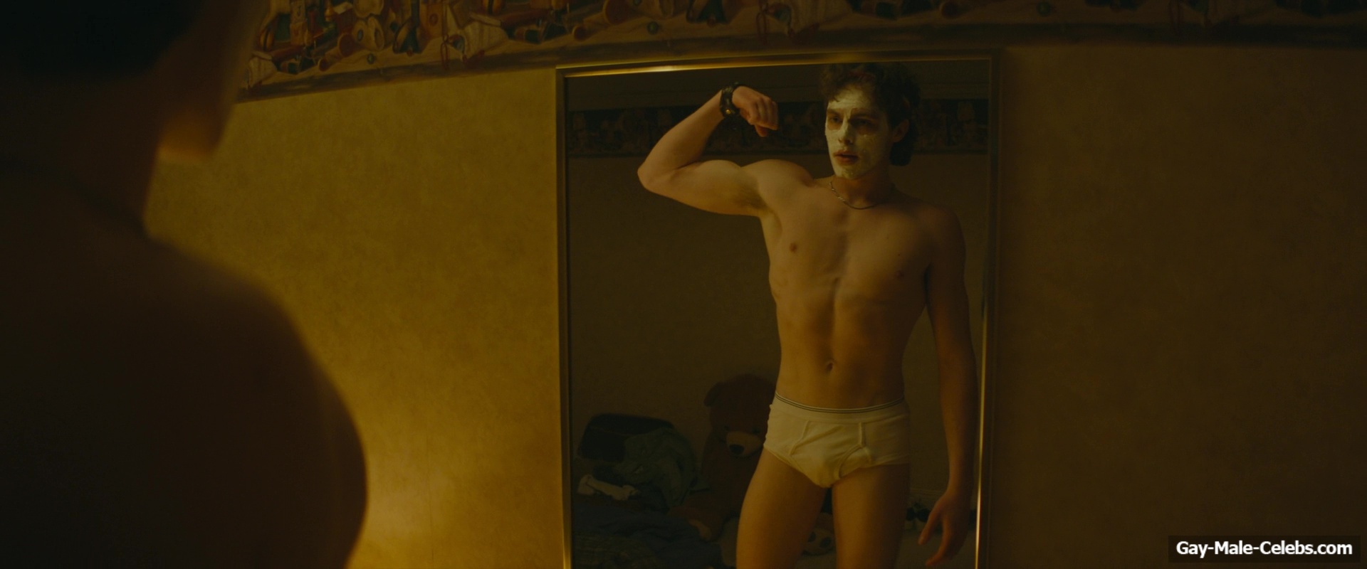 Jack Champion Cock Bulge Underwear Scenes in Everythings Going to Be Great