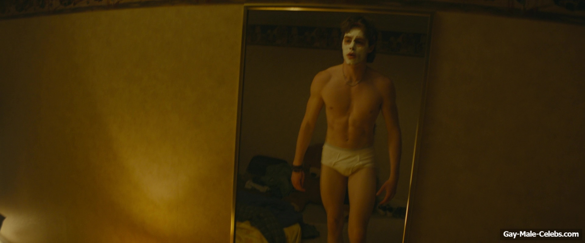 Jack Champion Cock Bulge Underwear Scenes in Everythings Going to Be Great