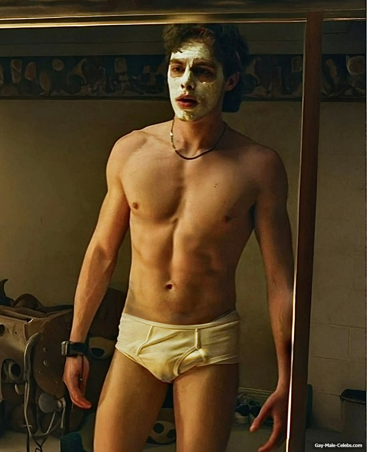 Jack Champion Cock Bulge Underwear Scenes in Everythings Going to Be Great