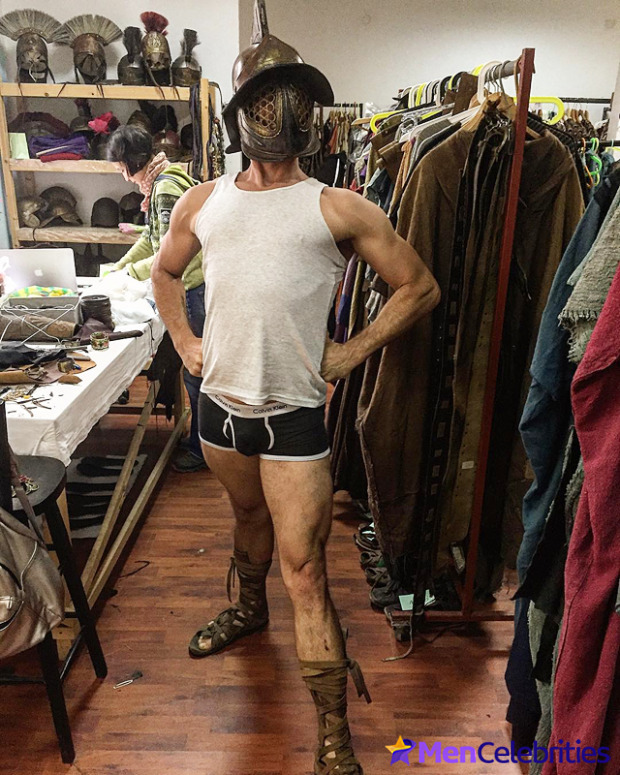 Joseph Millson shirtless and bulge pics