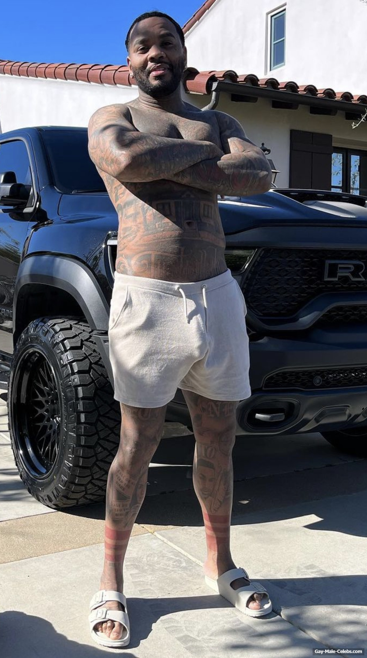 Kevin Gates big dick bulge