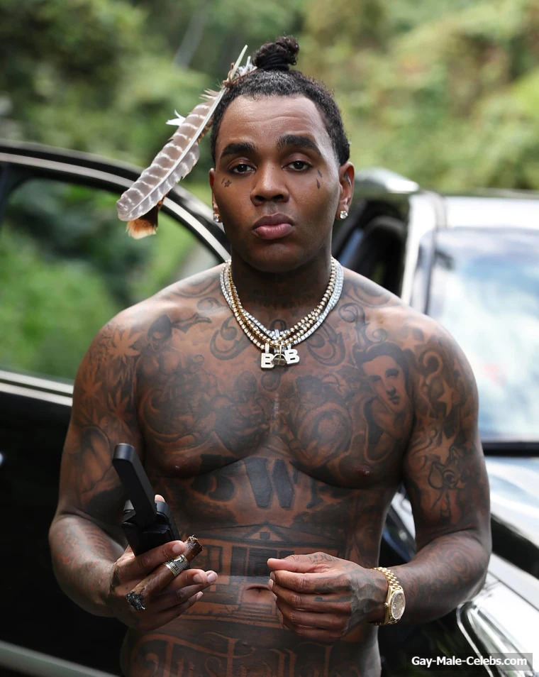 Kevin Gates Shirtless And Big Cock Bulge Pics