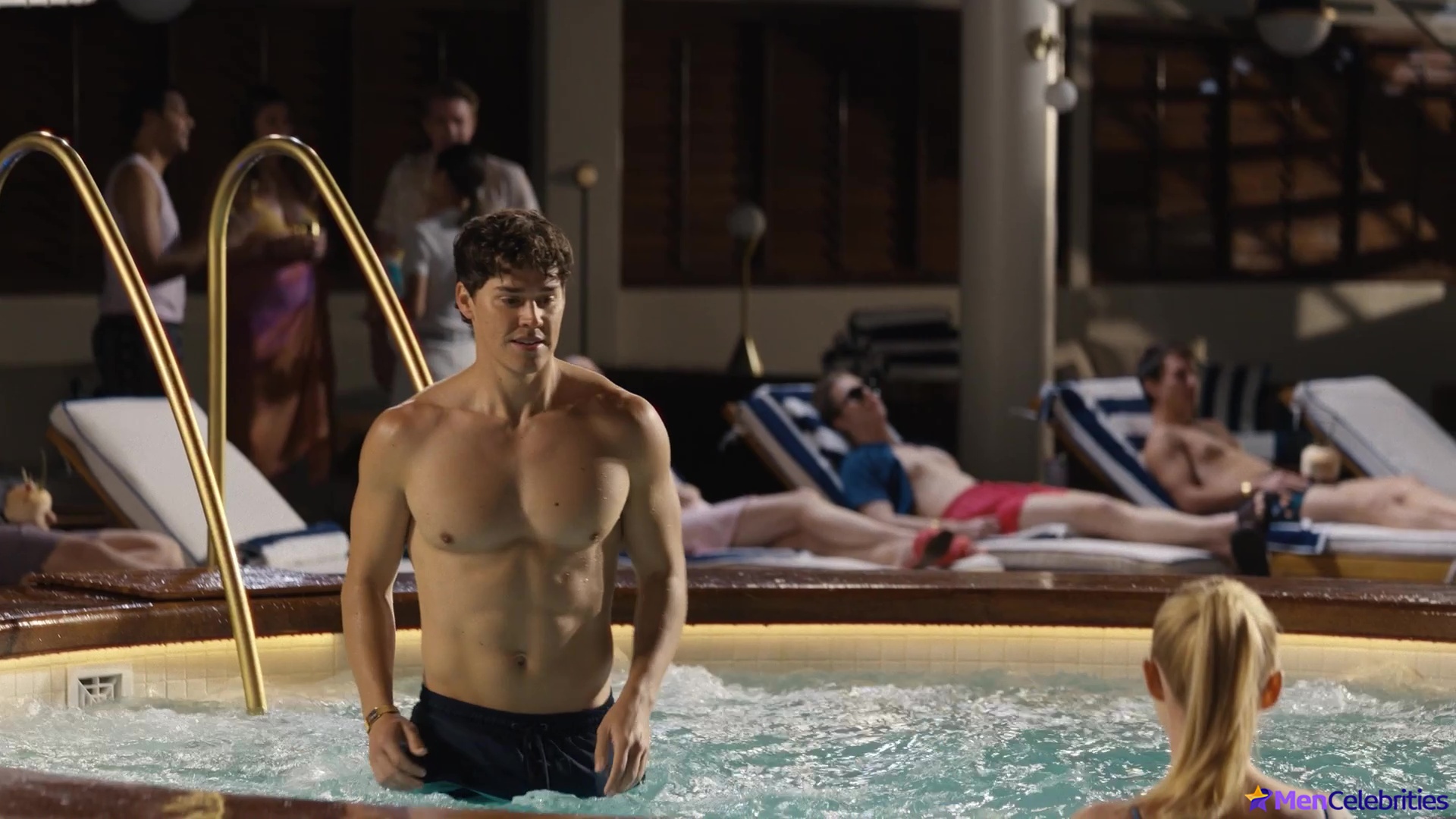 Noah Beck shirtless and underwear scenes