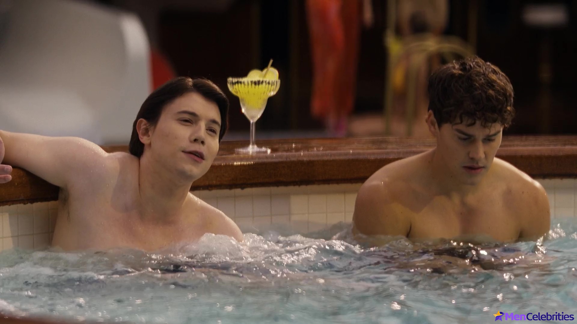 Noah Beck shirtless and underwear scenes