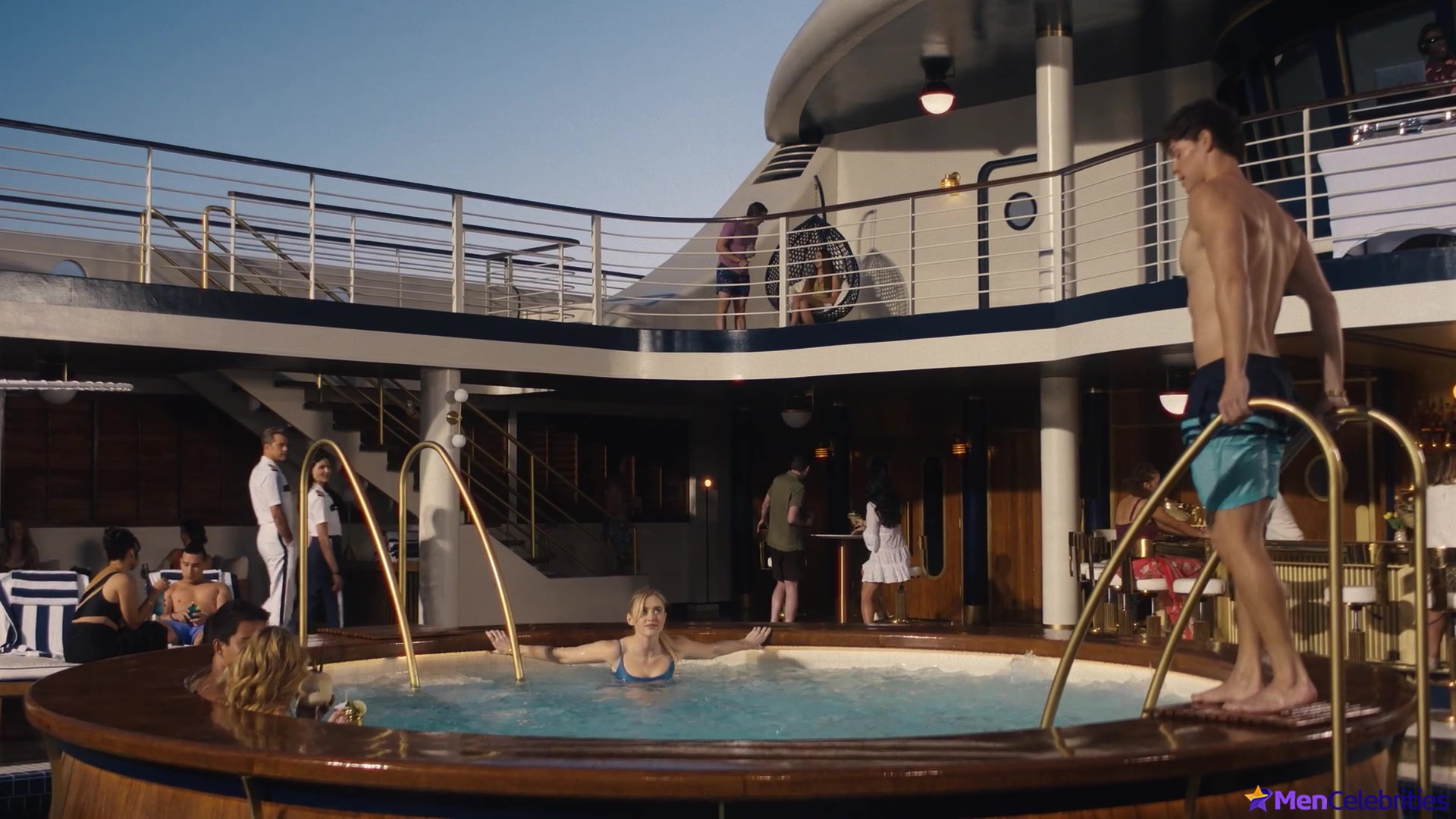 Noah Beck shirtless and underwear scenes