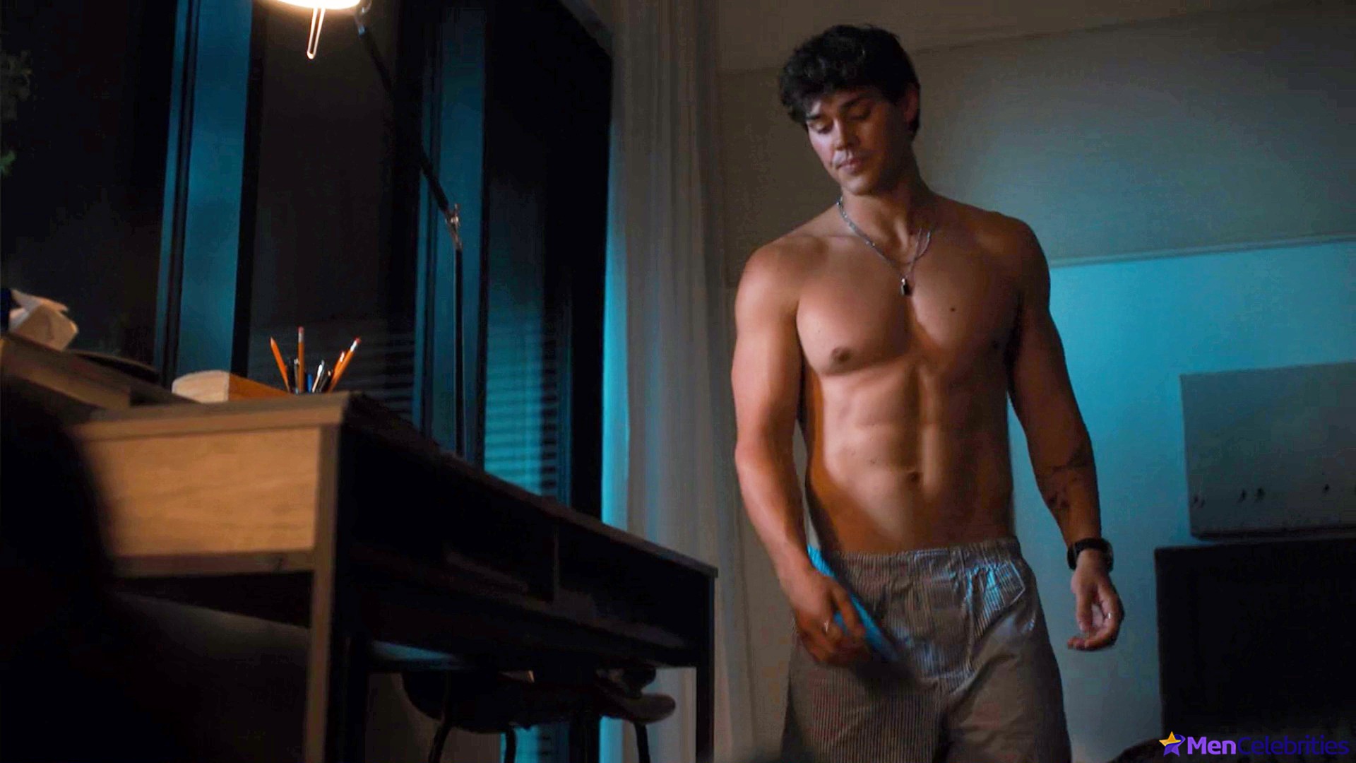 Noah Beck shirtless and underwear scenes