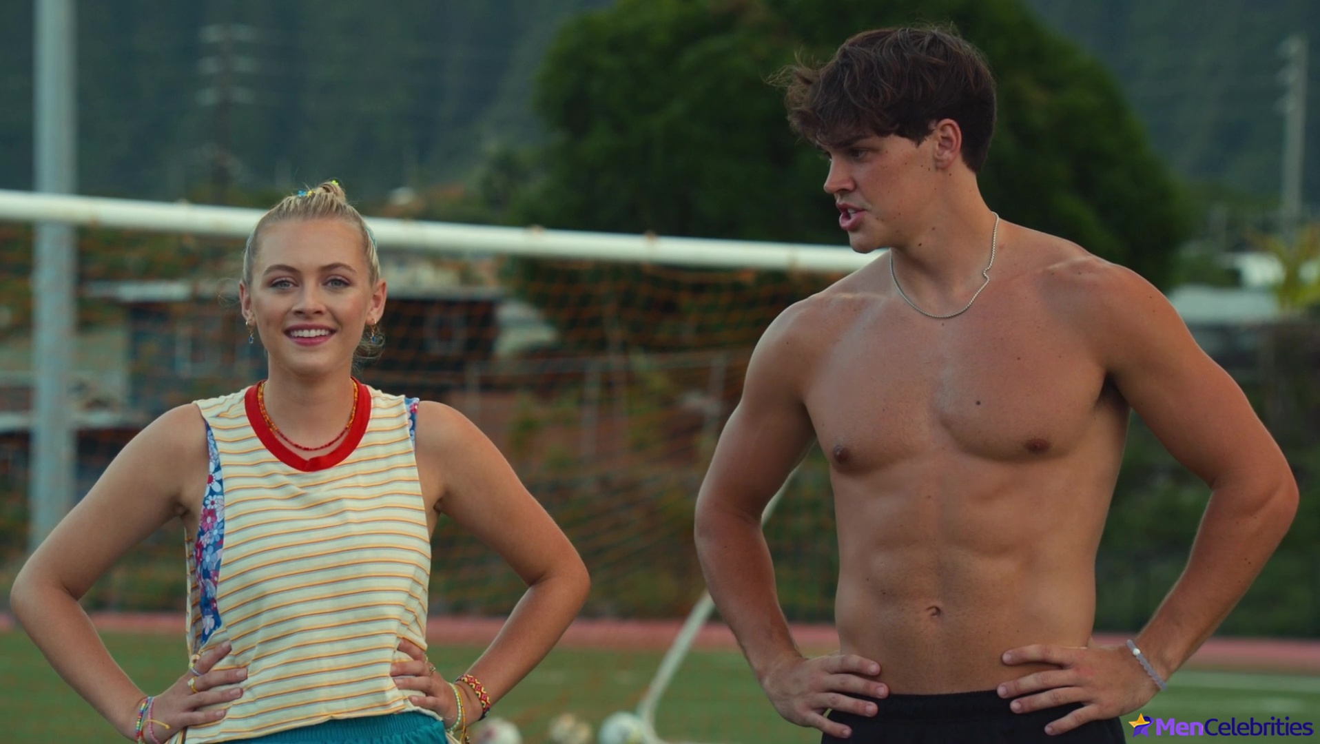 Noah Beck shirtless and underwear scenes