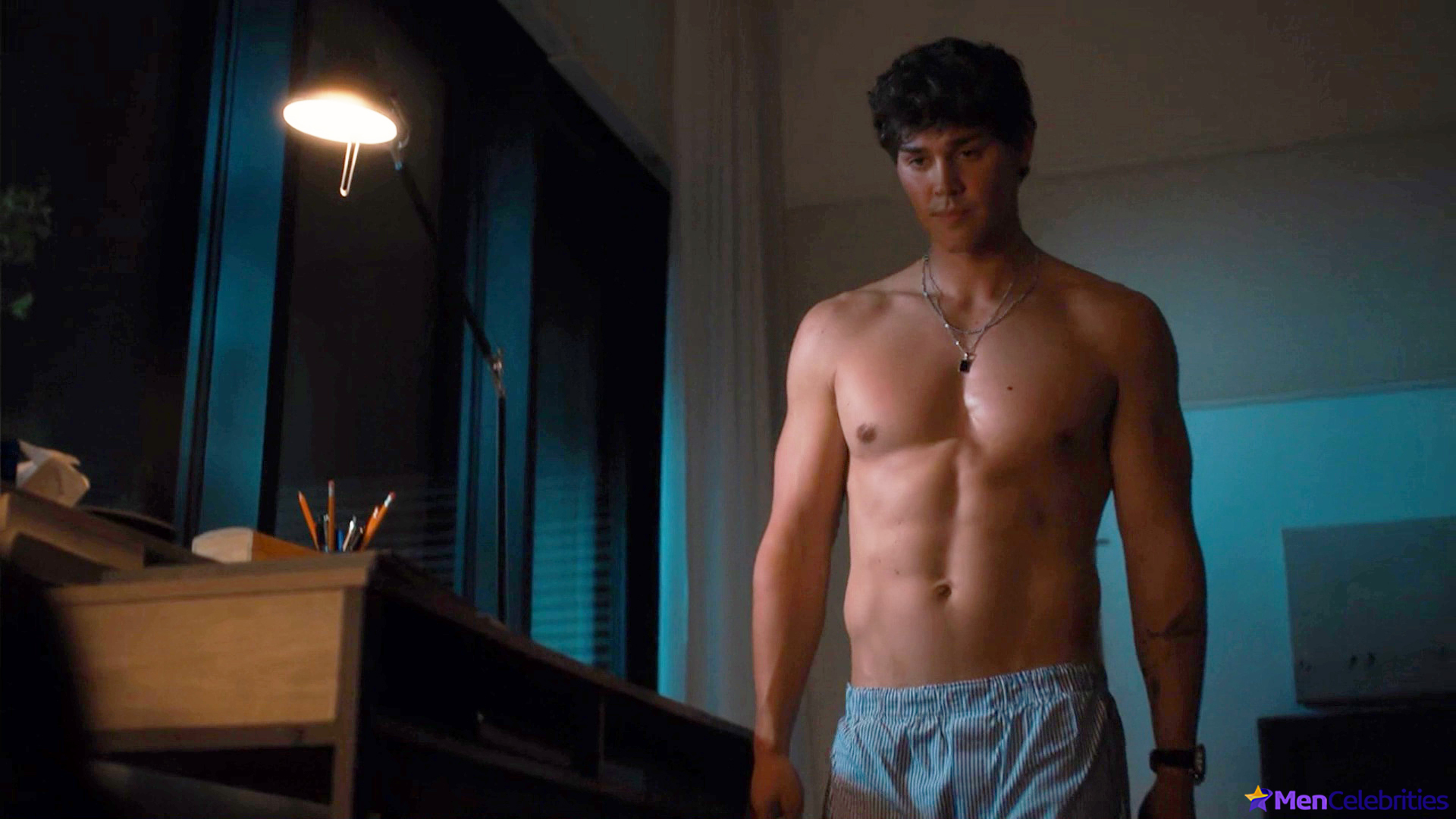 Noah Beck shirtless and underwear scenes