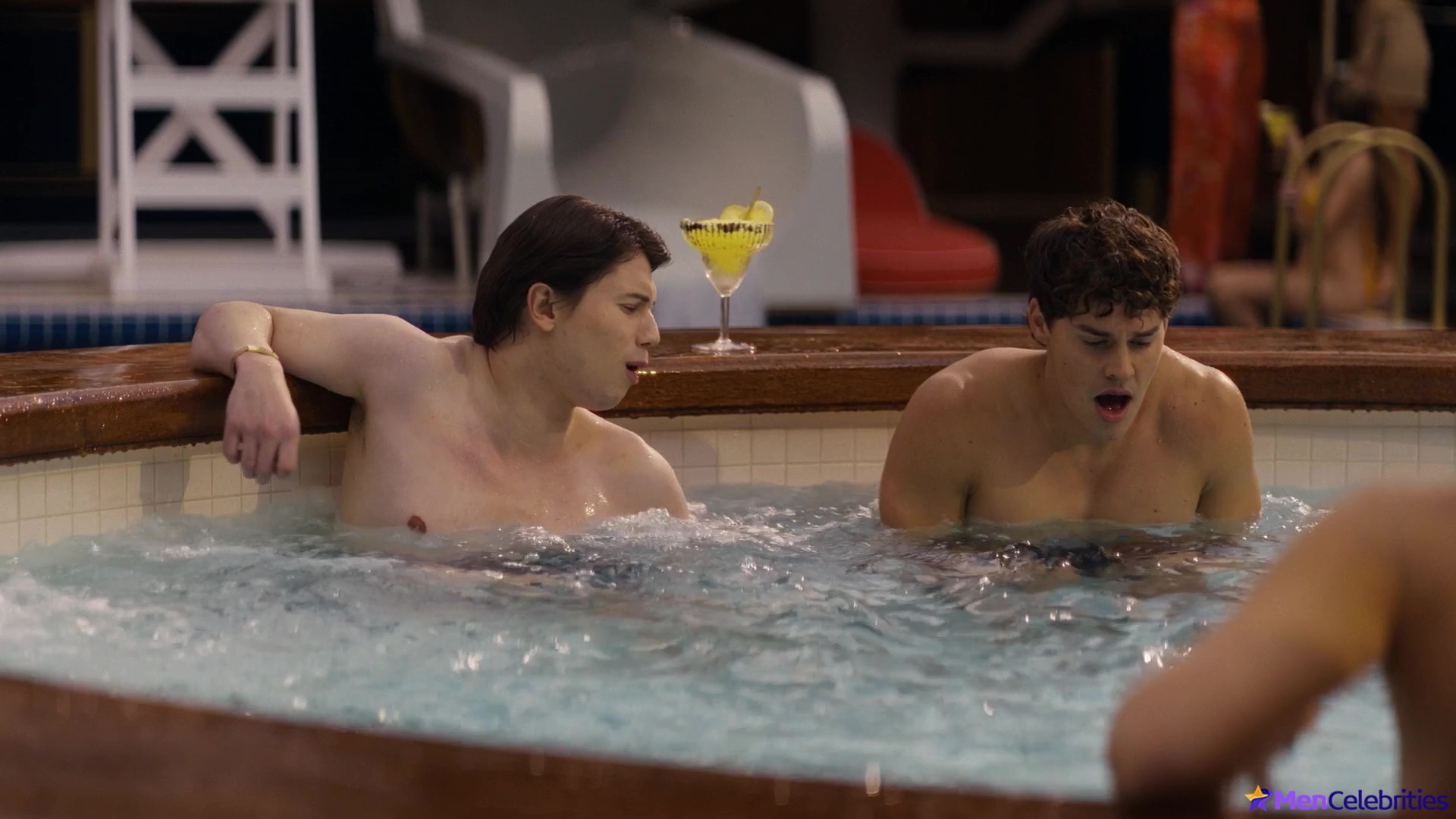 Noah Beck shirtless and underwear scenes