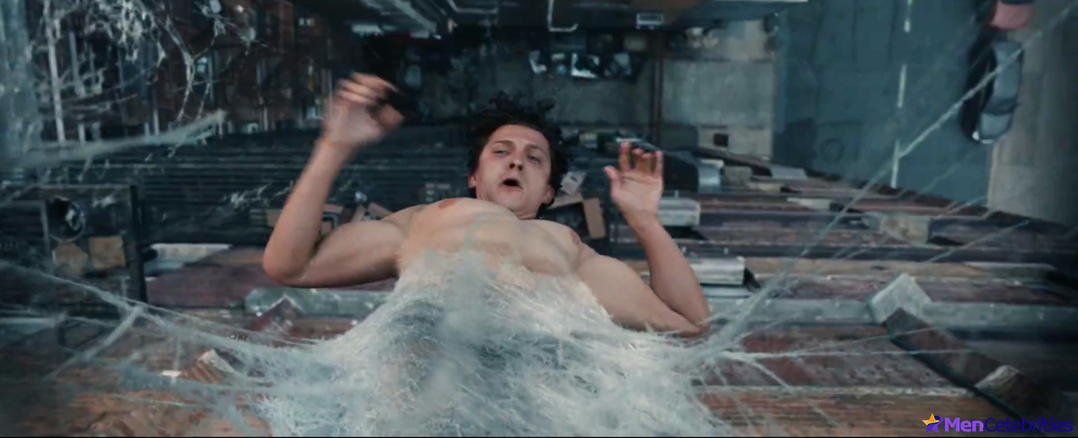 Tom Holland nude and cock bulge scenes