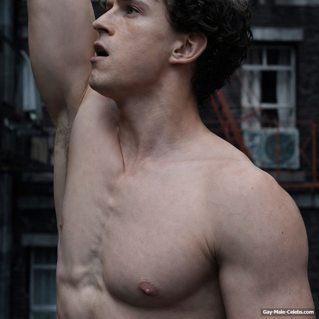 Tom Holland Penis Bulge And Underwear Scenes in Spider-Man 4