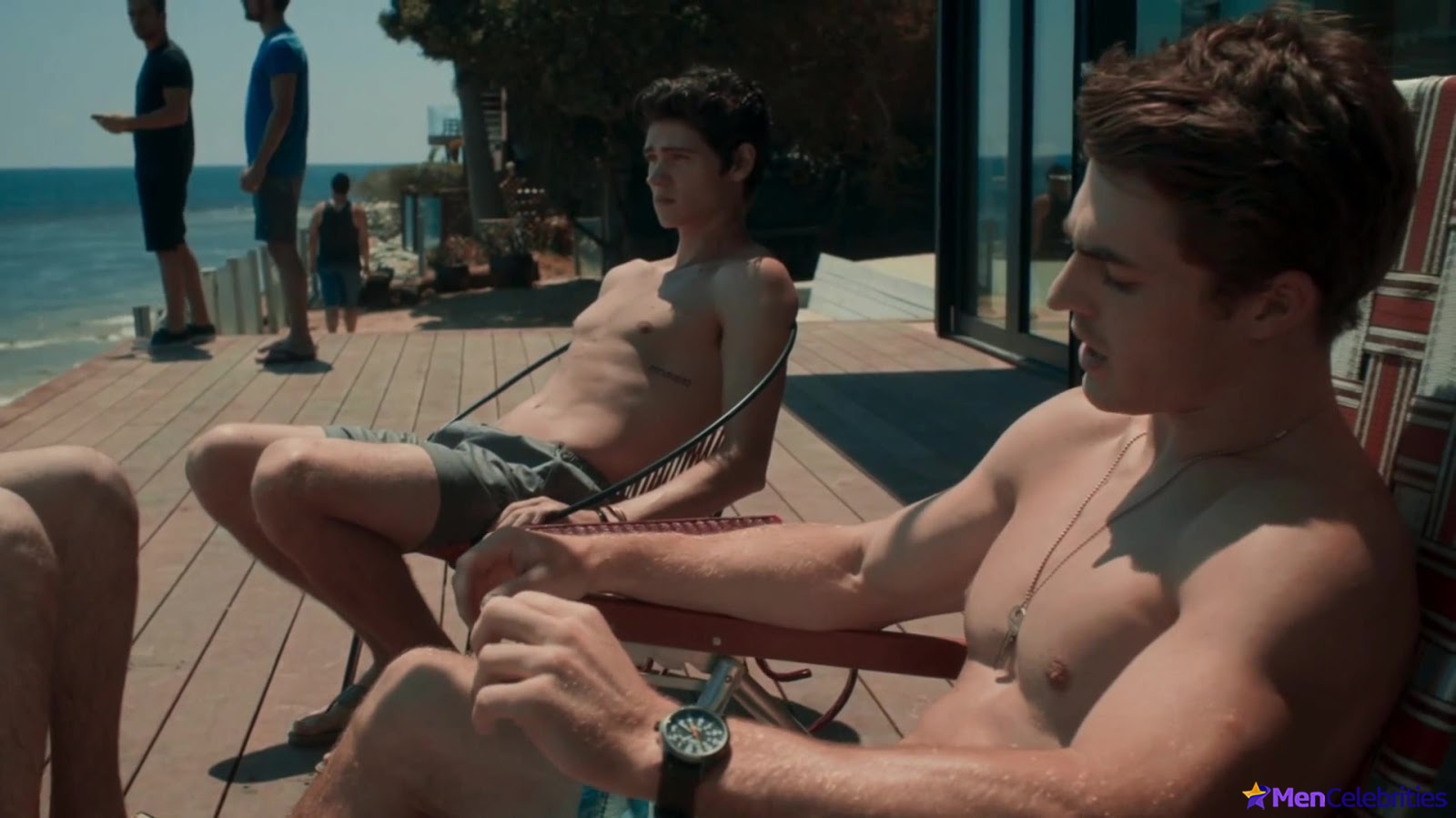 Will Peltz shirtless
