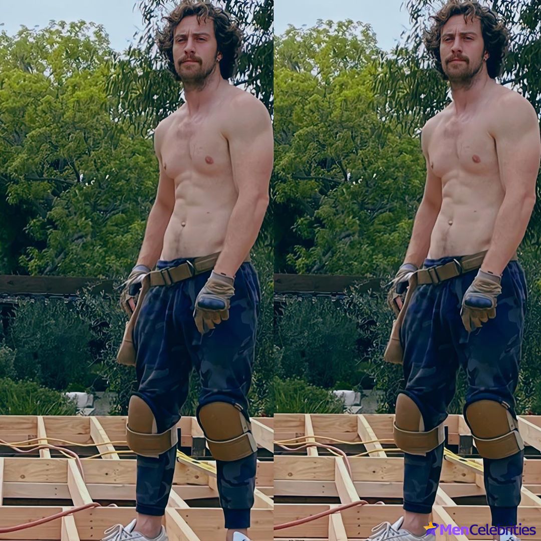 Aaron Taylor-Johnson shirtless sexy
