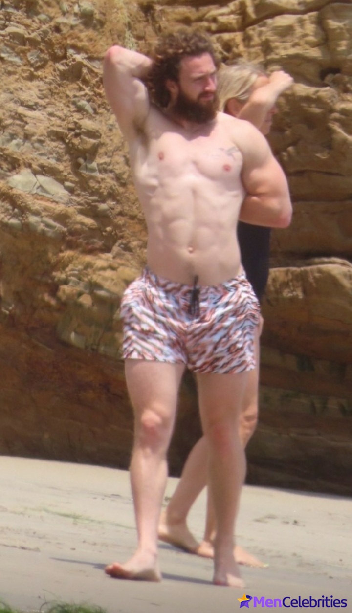 Aaron Johnson nude shirtless