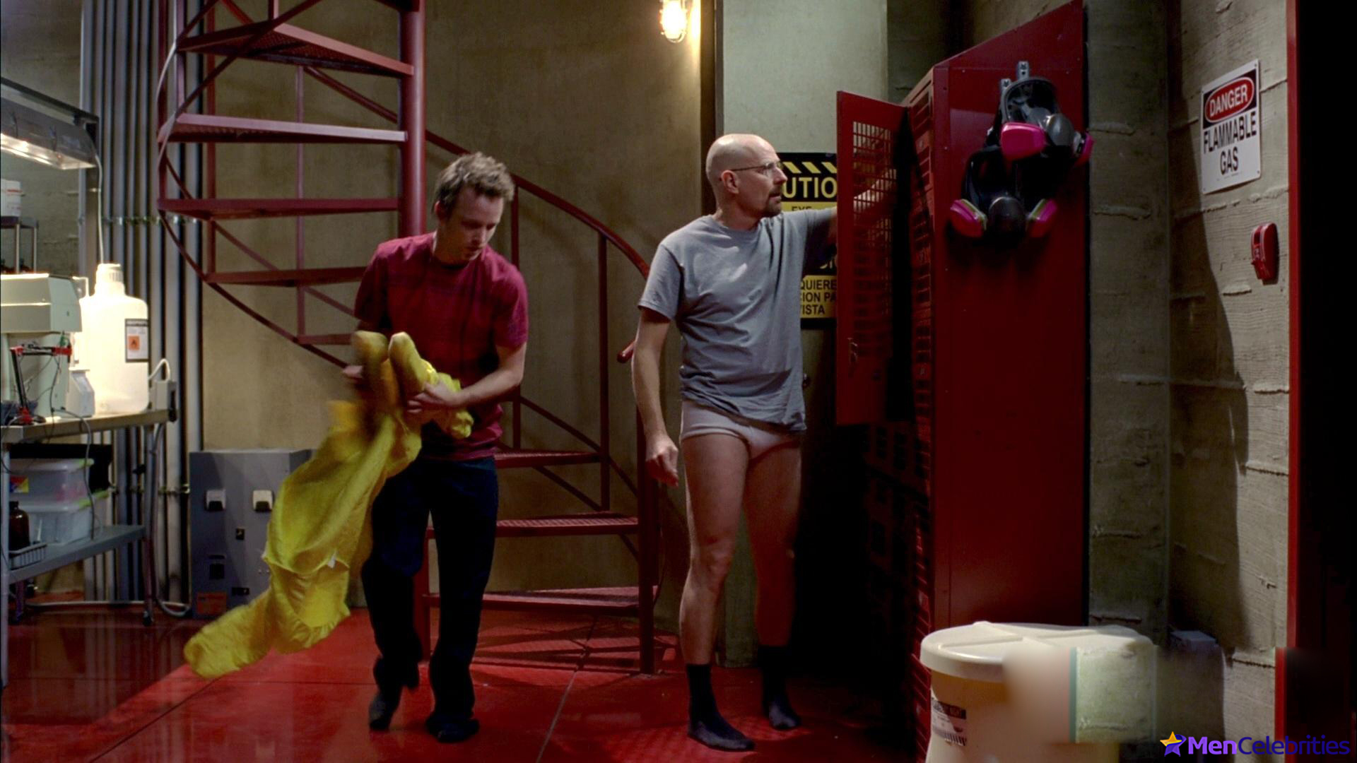 Bryan Cranston nude and underwear scenes