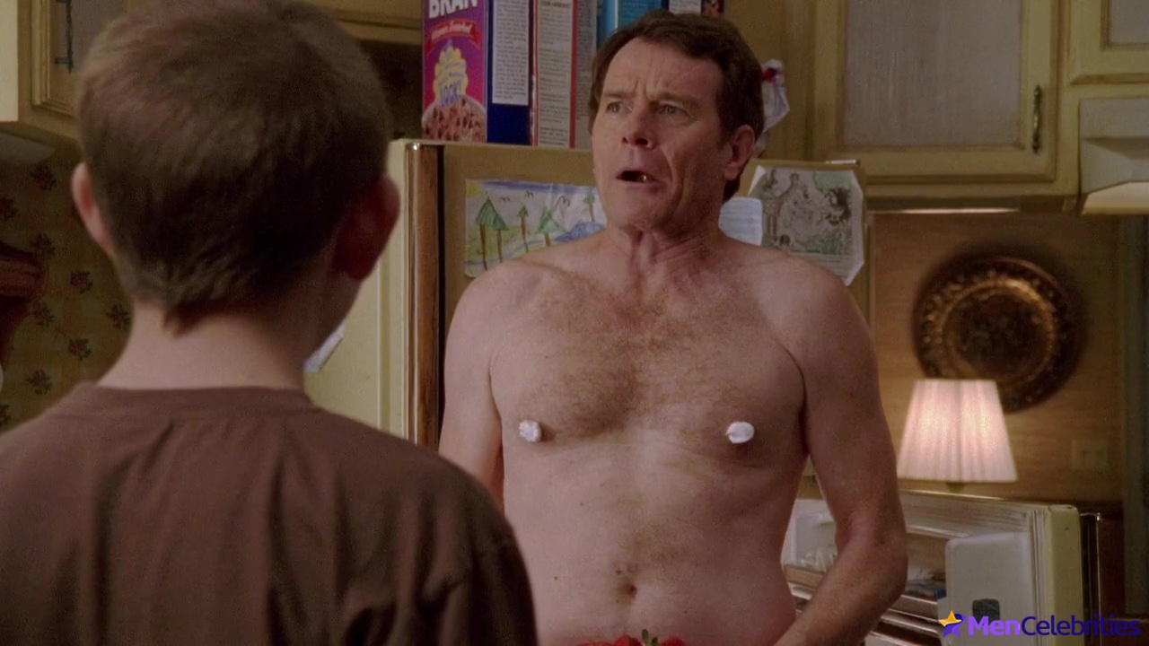 Bryan Cranston nude and underwear scenes