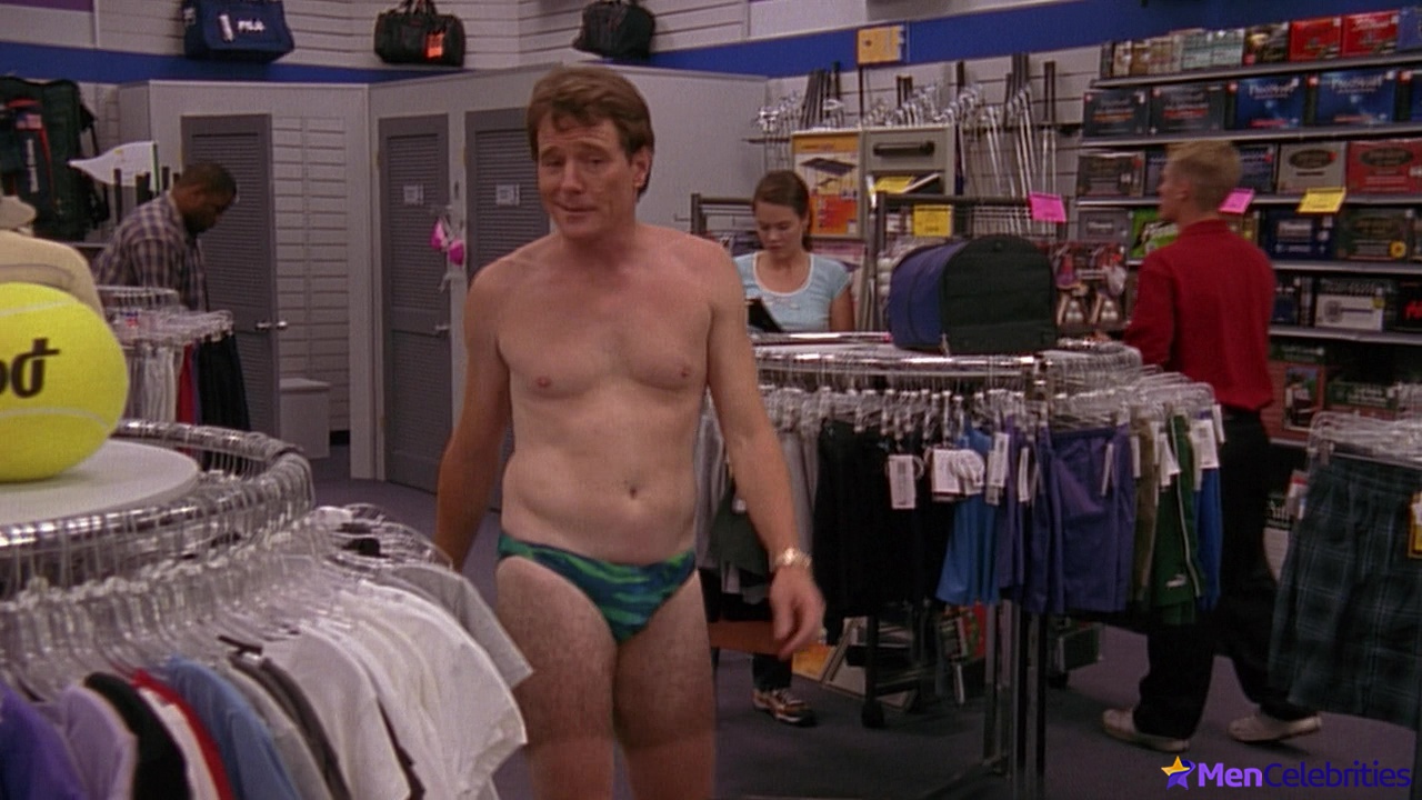 Bryan Cranston shirtless