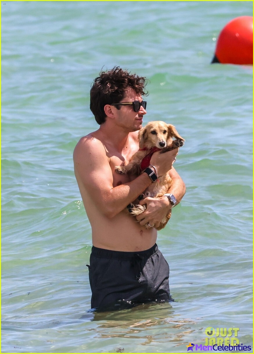 Charles Leclerc Caught Shirtless in Miami