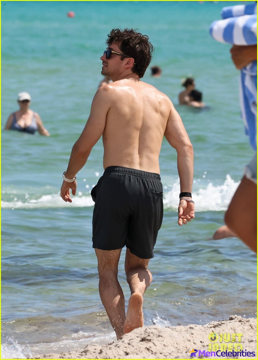 Charles Leclerc Caught Shirtless in Miami