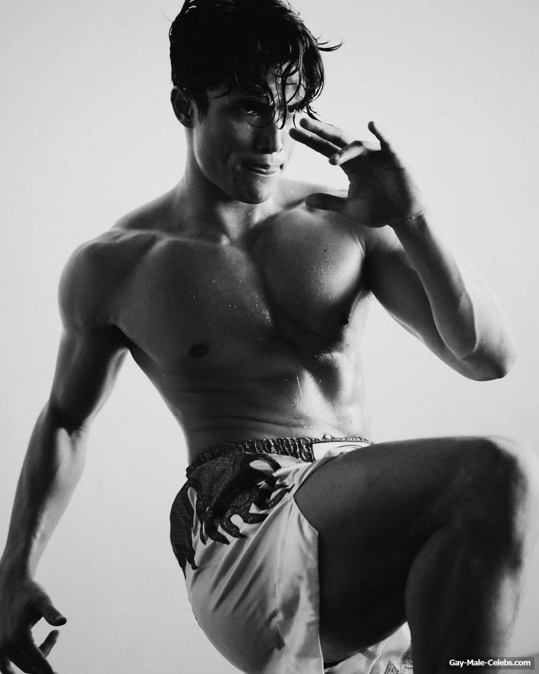 Charles Melton Shirtless And Cock Bulge Pics