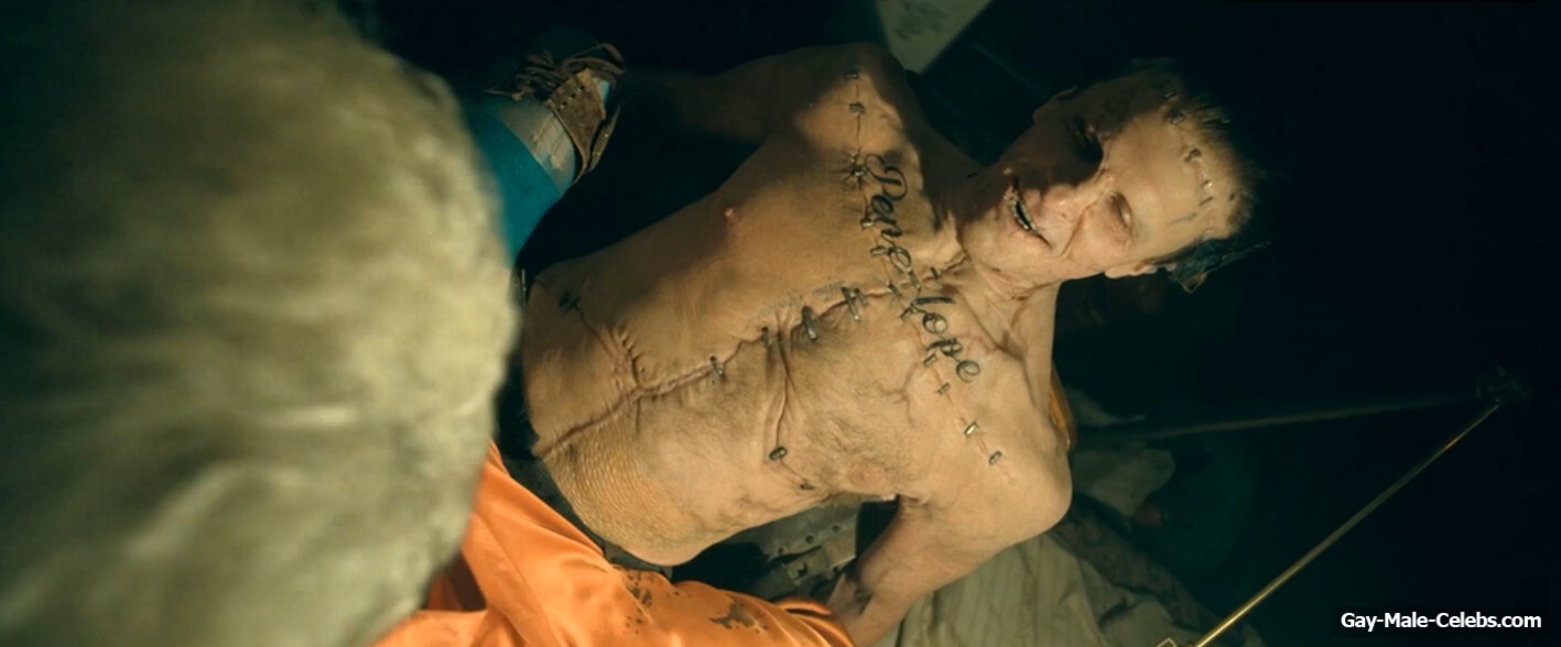 Christian Bale naked