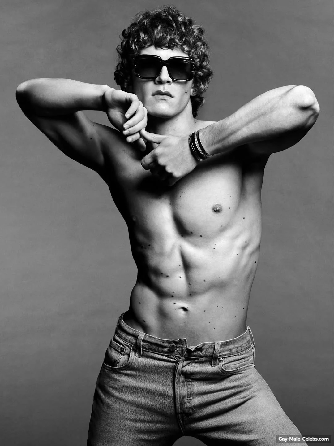 Connor Storrie shirtless