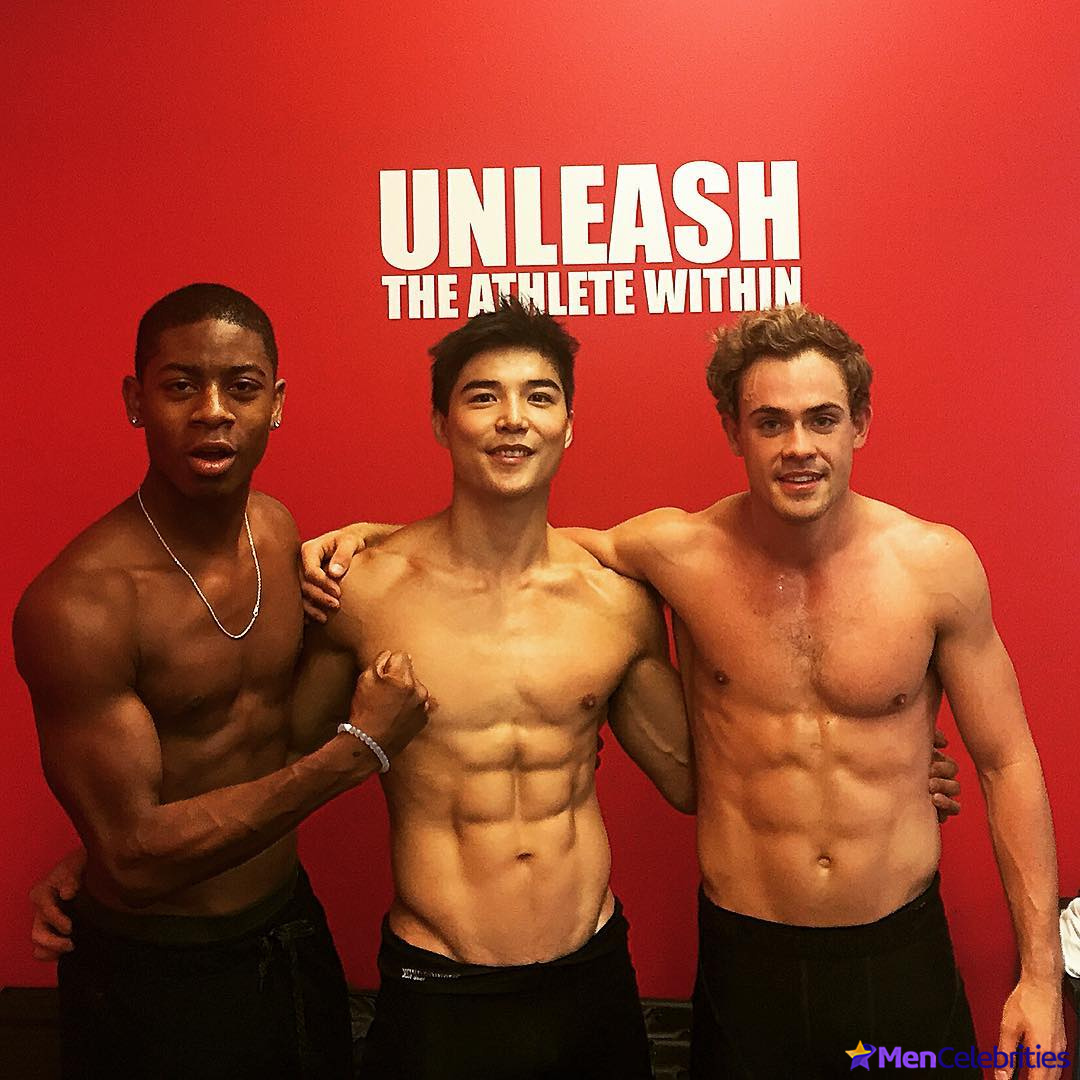 Dacre Montgomery shirtless and underwear pics