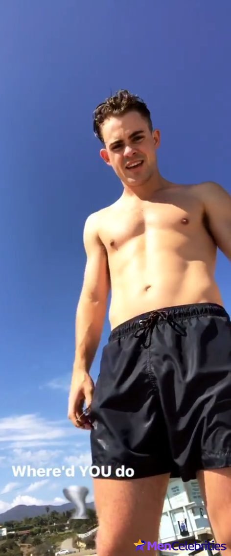 Dacre Montgomery shirtless and underwear pics
