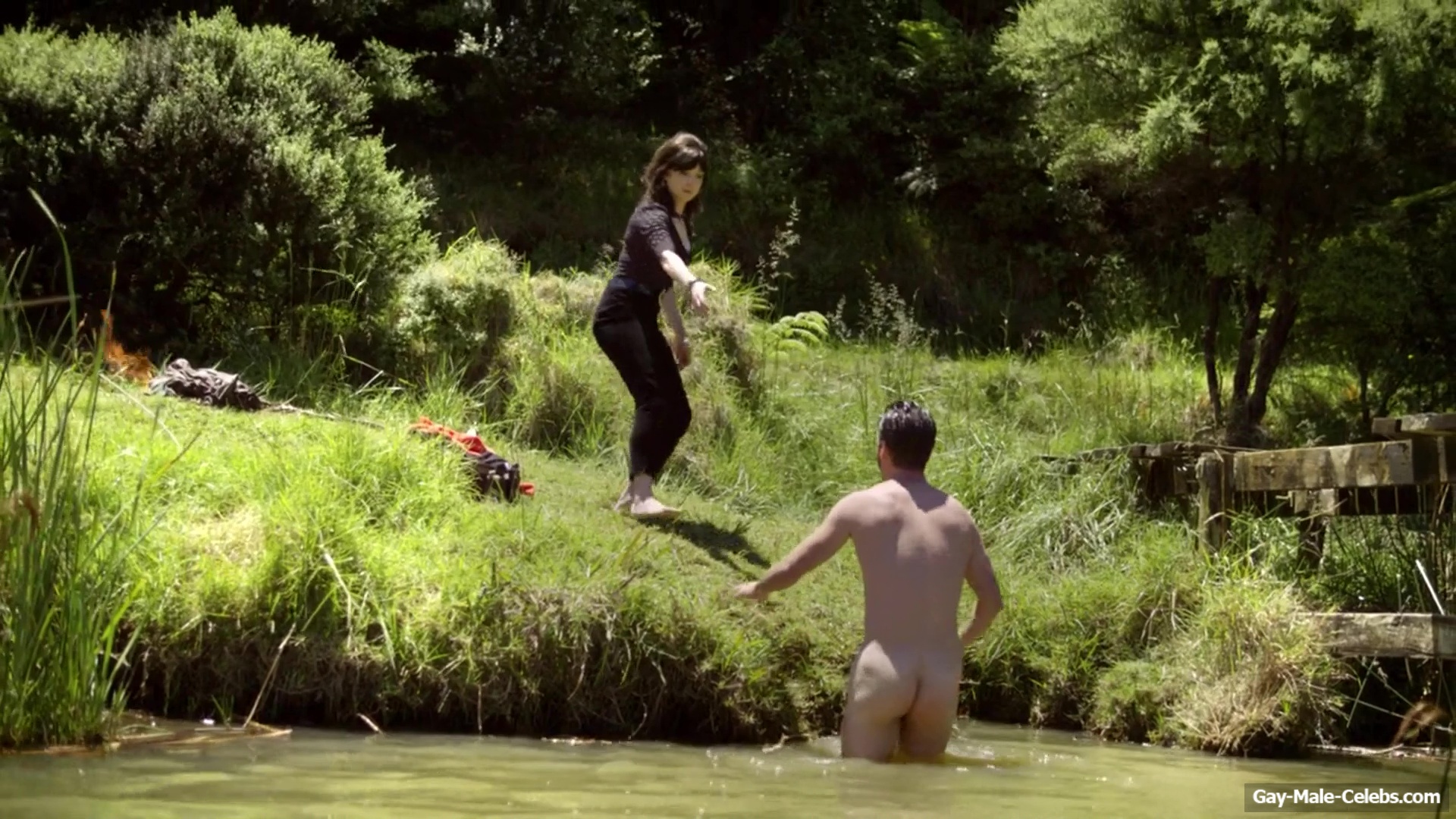 David de Lautour nude scenes in Westside