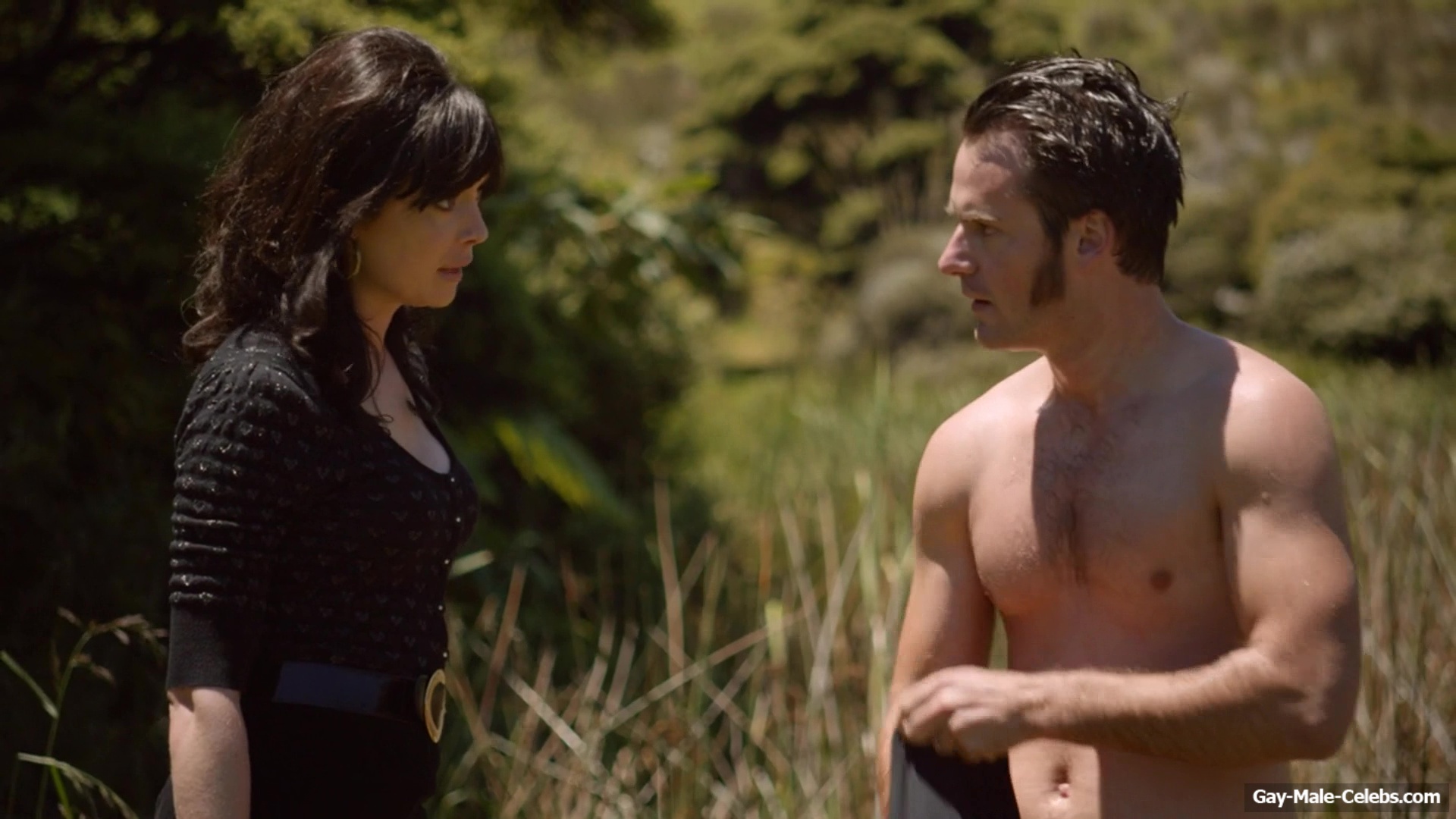 David de Lautour nude scenes in Westside