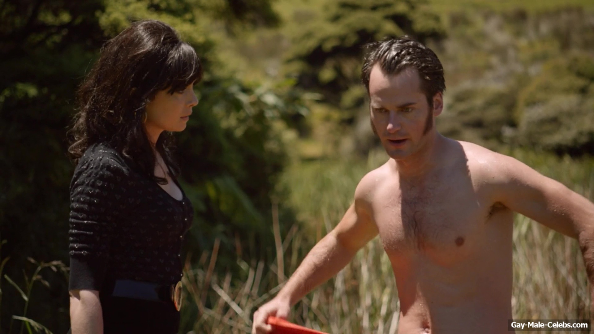 David de Lautour nude scenes in Westside